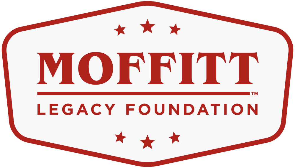 Moffitt Legacy-Foundation Badge Red-Reversed