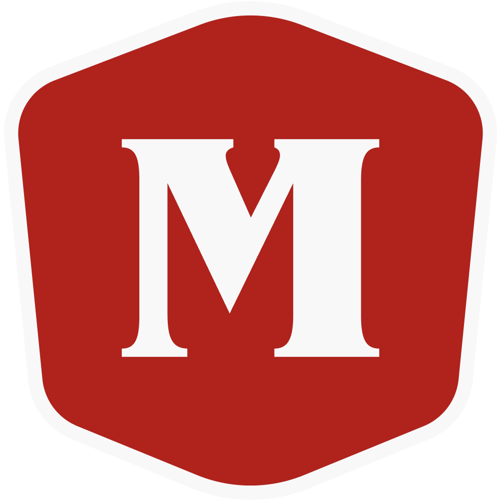 Moffitt Logomark Badge Red