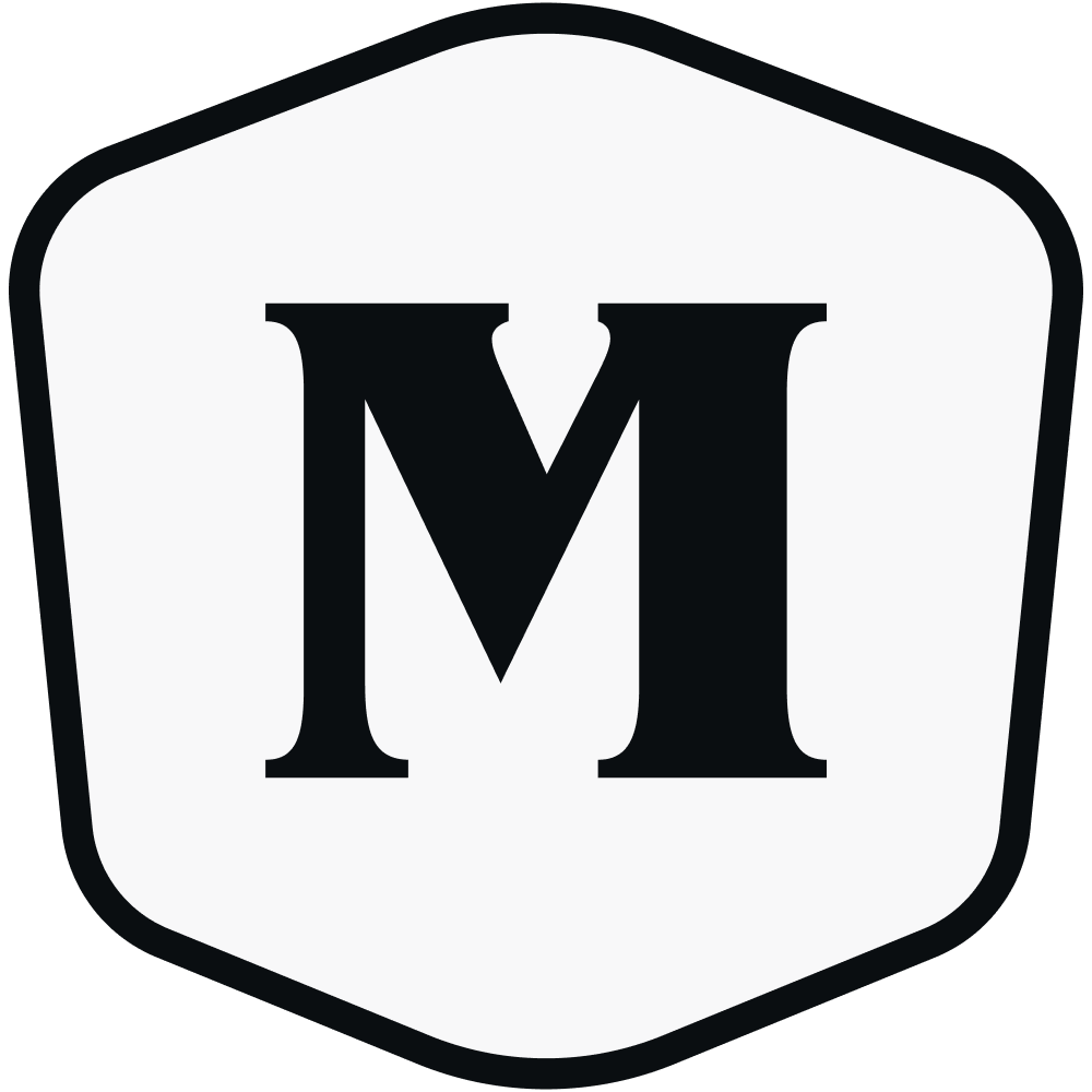 Moffitt Logomark Badge White