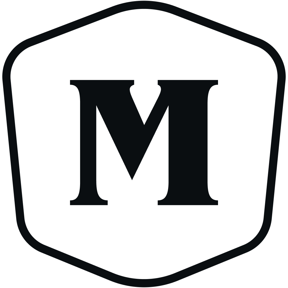 Moffitt Logomark Outlined Charcoal