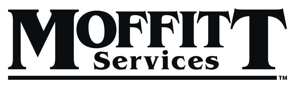 Moffitt Services Wordmark Charcoal